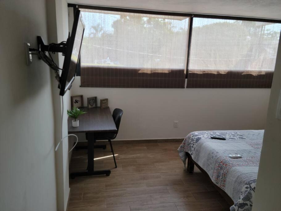 Departamento Privado7, 2 Camas Matri, Parking, Cocina Equipada, Wifi 65 Mb, 2 Climas,Centrico,Tv Smart Leilighet Ciudad Valles Eksteriør bilde