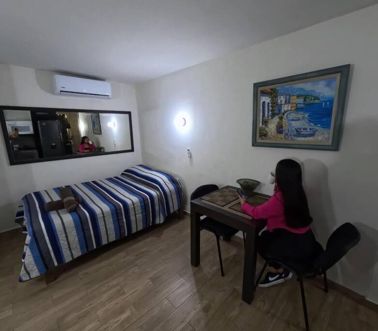 Departamento Privado7, 2 Camas Matri, Parking, Cocina Equipada, Wifi 65 Mb, 2 Climas,Centrico,Tv Smart Leilighet Ciudad Valles Eksteriør bilde