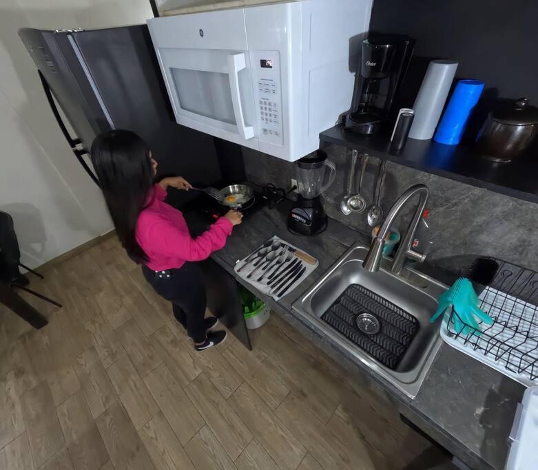 Departamento Privado7, 2 Camas Matri, Parking, Cocina Equipada, Wifi 65 Mb, 2 Climas,Centrico,Tv Smart Leilighet Ciudad Valles Eksteriør bilde